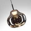Миниатюра фото подвесной светильник светодиодный odeon light vaso 5097/4lc черный | 220svet.ru