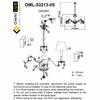 Миниатюра фото подвесная люстра omnilux bantine oml-53213-05 | 220svet.ru