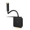 Миниатюра фото бра iledex support 7031c bk | 220svet.ru