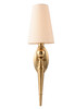 Миниатюра фото бра crystal lux per ap1 brass/beige | 220svet.ru