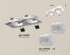 Миниатюра фото комплект встраиваемого светильника ambrella light techno spot xc (c6525, n6150) xc6525040 | 220svet.ru
