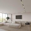 Миниатюра фото трековый низковольтный диммируемый светильник novotech flum 359484 | 220svet.ru