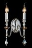 Миниатюра фото бра crystal lux mercedes ap2 chrome/smoke | 220svet.ru