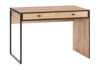 Миниатюра фото письменный стол woodville брут 6  крафт золотой / черный 405610 | 220svet.ru