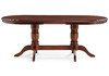 Миниатюра фото стол деревянный раскладной woodville эвклаз овальный миланский орех 615241 | 220svet.ru