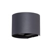 Миниатюра фото уличный настенный светодиодный светильник arte lamp rullo a1415al-1gy | 220svet.ru