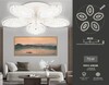 Миниатюра фото потолочная светодиодная люстра ambrella light acrylica original fa4015 | 220svet.ru