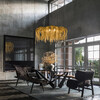 Миниатюра фото подвесная люстра loft it volver 10404/650 gd | 220svet.ru