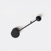 Миниатюра фото настенный светодиодный светильник italline it03-1434 black | 220svet.ru