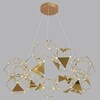 Миниатюра фото потолочная светодиодная люстра odeon light trellis 5086/56l бронза | 220svet.ru