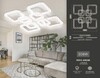 Миниатюра фото потолочная светодиодная люстра ambrella light acrylica original fa3921 | 220svet.ru