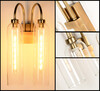 Миниатюра фото настенный светильник delight collection wall lamp brwl7023 antique brass | 220svet.ru