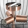 Миниатюра фото потолочная люстра lussole loft brooks grlsp-8250 | 220svet.ru