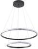 Миниатюра фото подвесная светодиодная люстра zortes ringolight zrs.33321.63c | 220svet.ru