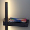 Миниатюра фото настенный светодиодный светильник lumion blake 5695/6wl черный | 220svet.ru