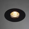 Миниатюра фото встраиваемый светильник arte lamp accento a3219pl-1bk | 220svet.ru
