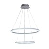 Миниатюра фото подвесная светодиодная люстра profit light 6037/2 wht | 220svet.ru