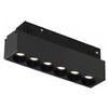 Миниатюра фото трековый магнитный светодиодный светильник iledex technical vision 4822-002-l120-6w-38dg-4000k-bk | 220svet.ru