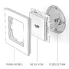 Миниатюра фото розетка hdmi werkel слоновая кость w1186003 | 220svet.ru