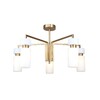 Миниатюра фото потолочная люстра escada sonnet 1171/5p brass | 220svet.ru