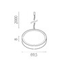 Миниатюра фото светильник мебельный 12v 15w 975lm mobiled lightstar 036340-5 | 220svet.ru