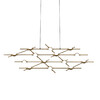 Миниатюра фото люстра molecular 14 black/gold delight collection | 220svet.ru