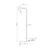 Миниатюра фото торшер moderli fine v11003-fl | 220svet.ru