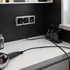 Миниатюра фото сенсорный выключатель двухклавишный с подсветкой werkel  w4520008 | 220svet.ru