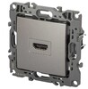 Миниатюра фото розетка эра серия 12 12-3114-16 hdmi титан б0065714 | 220svet.ru