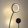 Миниатюра фото торшер светодиодный lumion arlo 5673/14fl черный | 220svet.ru