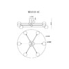 Миниатюра фото потолочная люстра myfar stacy mr1010-6c | 220svet.ru