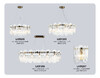 Миниатюра фото подвесная люстра ambrella light high light lh31253 | 220svet.ru