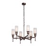 Миниатюра фото подвесная люстра vitaluce v4791-7/6 | 220svet.ru