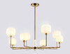 Миниатюра фото потолочная люстра на штанге  ambrella light heigh light lh53017 | 220svet.ru