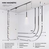 Миниатюра фото соединитель l-образный внутренний для накладного шинопровода elektrostandard mini magnetic 85180/00 | 220svet.ru