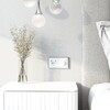 Миниатюра фото накладка для розетки usb белый акрил werkel w1179541 | 220svet.ru