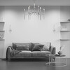 Миниатюра фото бра eurosvet anders 60142/1 хром | 220svet.ru