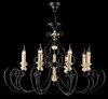 Миниатюра фото подвесная люстра maytoni karina h631-pl-08-b | 220svet.ru