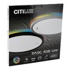 Миниатюра фото настенно-потолочный светодиодный светильник с пультом д/у citilux basic line cl738321el rgb | 220svet.ru