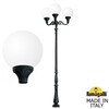 Миниатюра фото парковый фонарь fumagalli tabor adam/globe 400 2l g40.205.m30.aye27 | 220svet.ru