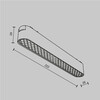 Миниатюра фото трековый светильник technical basis grid tr084-1-12w3k-w | 220svet.ru