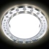 Миниатюра фото встраиваемый светильник ambrella light gx53 led g244 ch/sl/wh | 220svet.ru