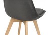 Миниатюра фото стул деревянный bonuss dark gray / wood | 220svet.ru