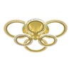 Миниатюра фото потолочная светодиодная люстра escada enigma 10225/6led gold | 220svet.ru