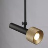 Миниатюра фото подвесной светильник iledex delta 2361-1 bk+br | 220svet.ru