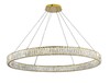 Миниатюра фото подвеcная люстра newport 8240/100 gold м0068888 | 220svet.ru