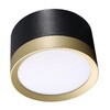 Миниатюра фото потолочный светильник lucia tucci ltp-d002-01gx53-bg | 220svet.ru