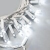 Миниатюра фото гирлянда нить с эффектом бегущий огонь 2,7м белая 24в 230 led провод белый пвх ip54 ltc pst230-8-1w | 220svet.ru