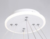 Миниатюра фото подвесная светодиодная люстра с пультом ду ambrella light comfort fl66326 | 220svet.ru