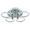 Миниатюра фото потолочная светодиодная люстра profit light 8024/5 chr | 220svet.ru